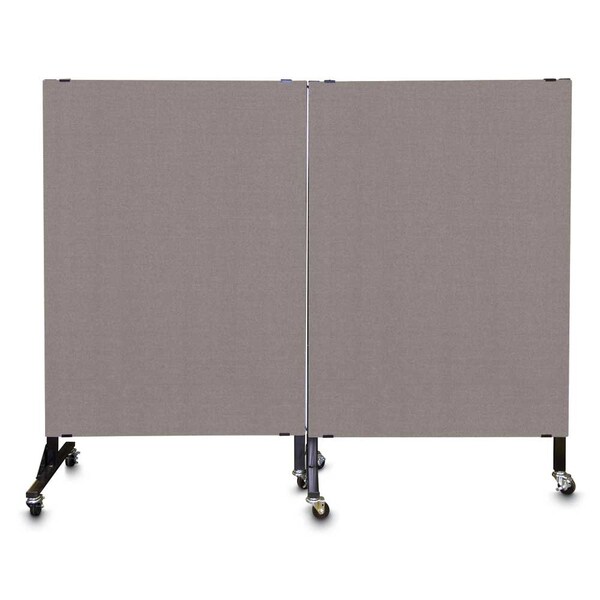Enclosed Corkboard, 3 Door, 96"x48", 4" Fra
